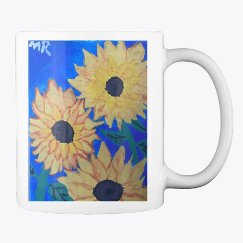 SUNFLOWERS Coffee Mug - Fundraiser Item